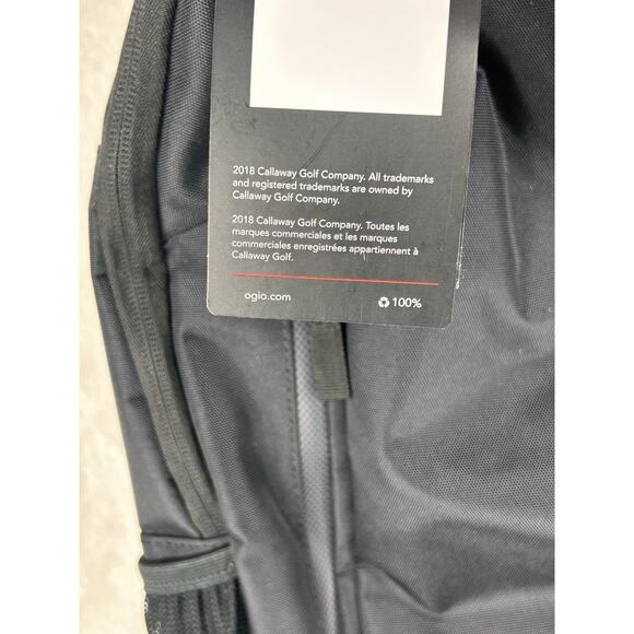 Ogio Backpack Black Multi Pockets New with Tags “Prairie Lakes Health Care” Logo - Picture 4 of 10
